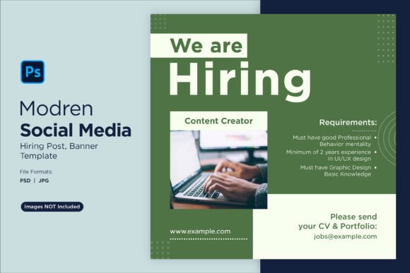 Attract Top Talent with We Are Hiring Social Media Post 23