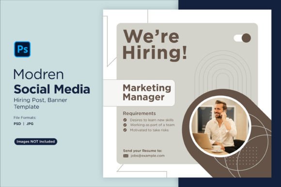 Attract Top Talent with We Are Hiring Social Media Post 24