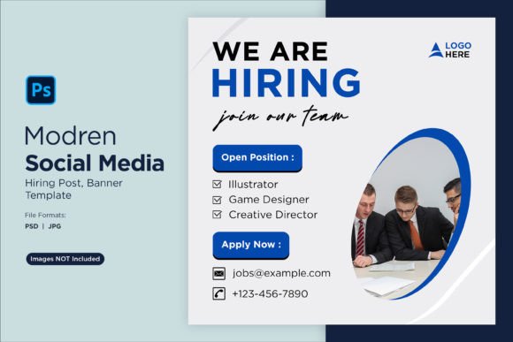 Modernize Your Recruitment with We Are Hiring Social Media Post 21
