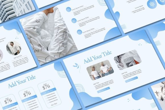 Soft Blue Powerpoint Template: A Guide to Elegant Design