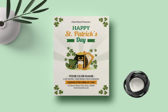 St. Patrick's Day Flyer Template: A Modern Design Starter