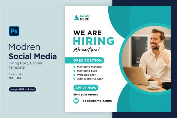 Streamline Your Hiring with a Professional Social Media Template