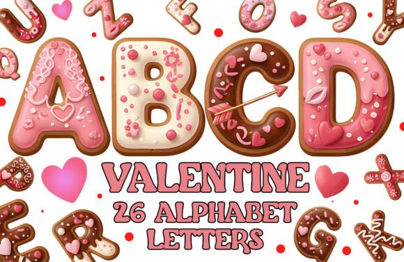 Valentines Alphabet Letters Sublimation: A Designer's Guide