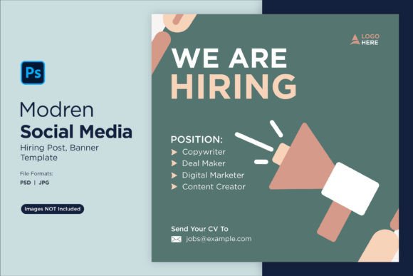 We Are Hiring Social Media Post 45: Your Next Recruitment Asset