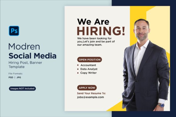 We Are Hiring Social Media Post 68: The Template for Top Talent