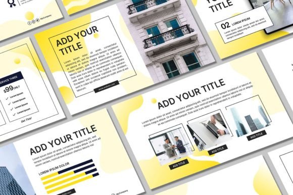 Why the Yellow Powerpoint Presentation Template is Your New Design Secret Weapon